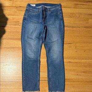 GAP Women's Vintage Slim Mid Rise Blue Jeans